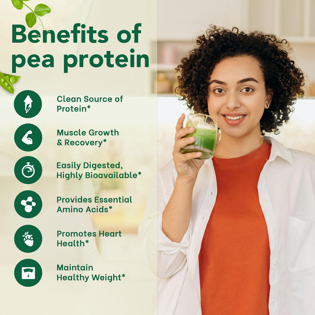Organic Pea Protein Powder 2.62lbs B194