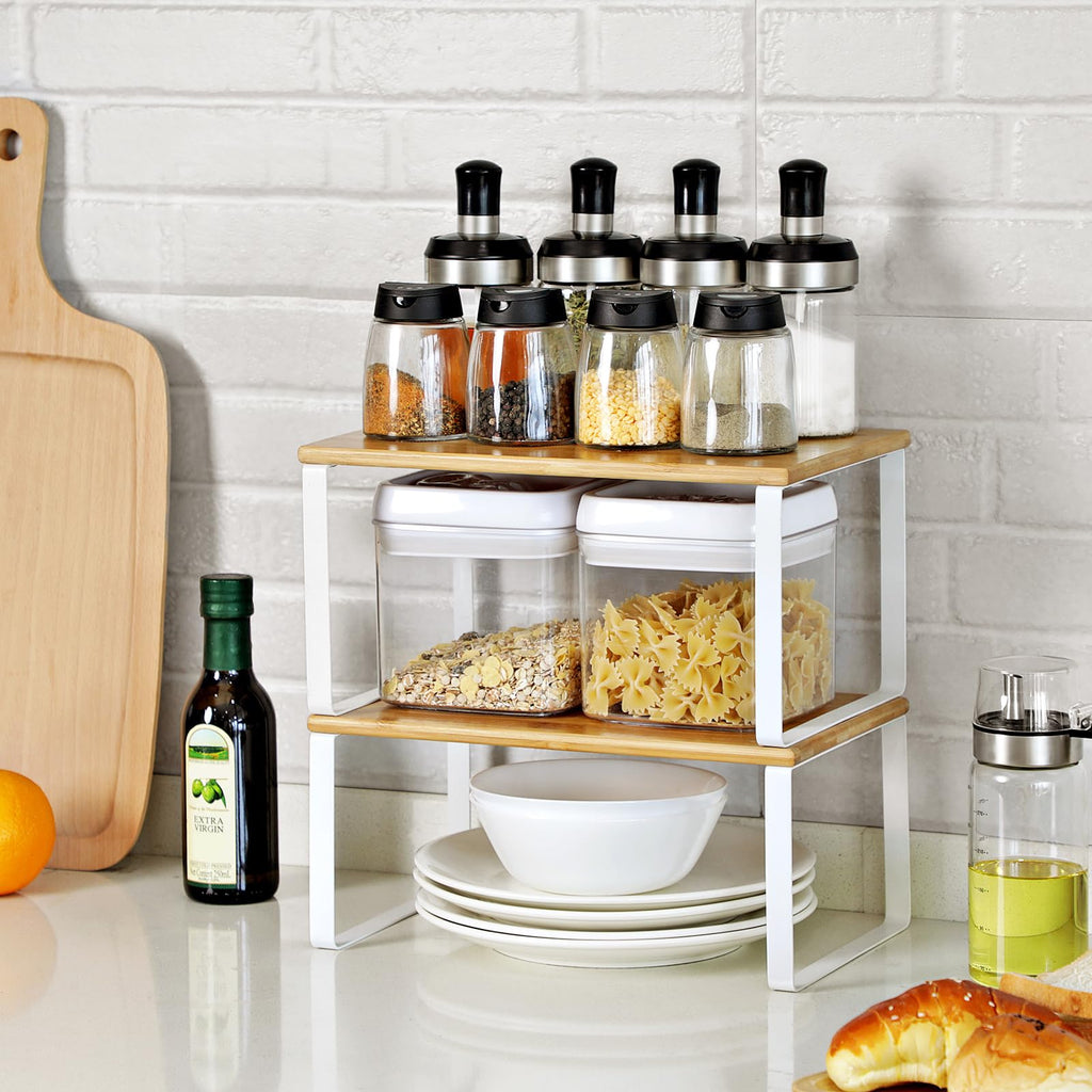 Set of 4 Kitchen Storage Shelf G60714