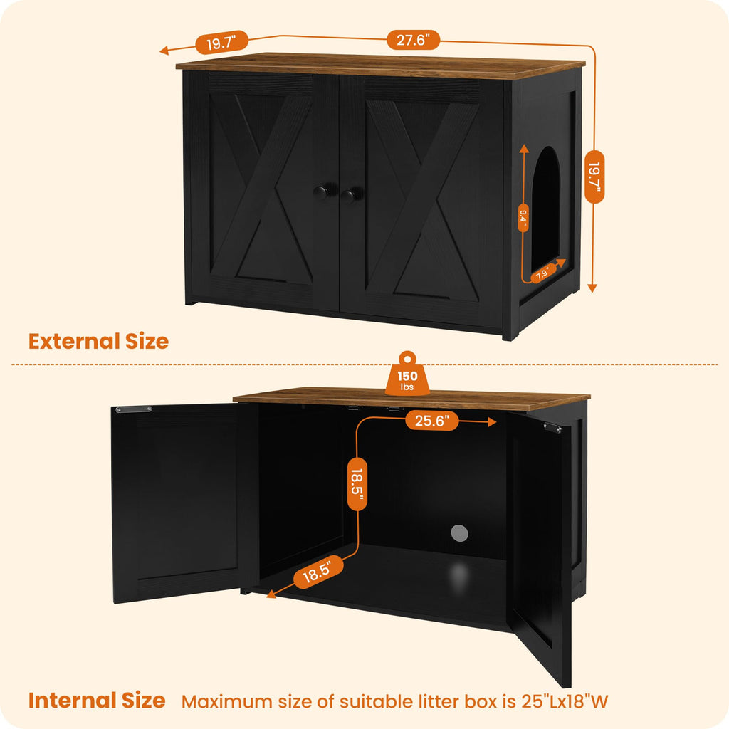 Cat Litter Box Enclosure Z2628