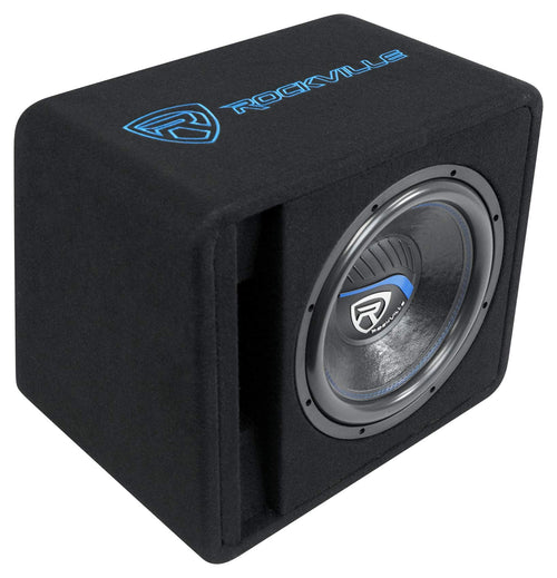 12" Loaded Car Subwoofer Enclosure with Amp I60818
