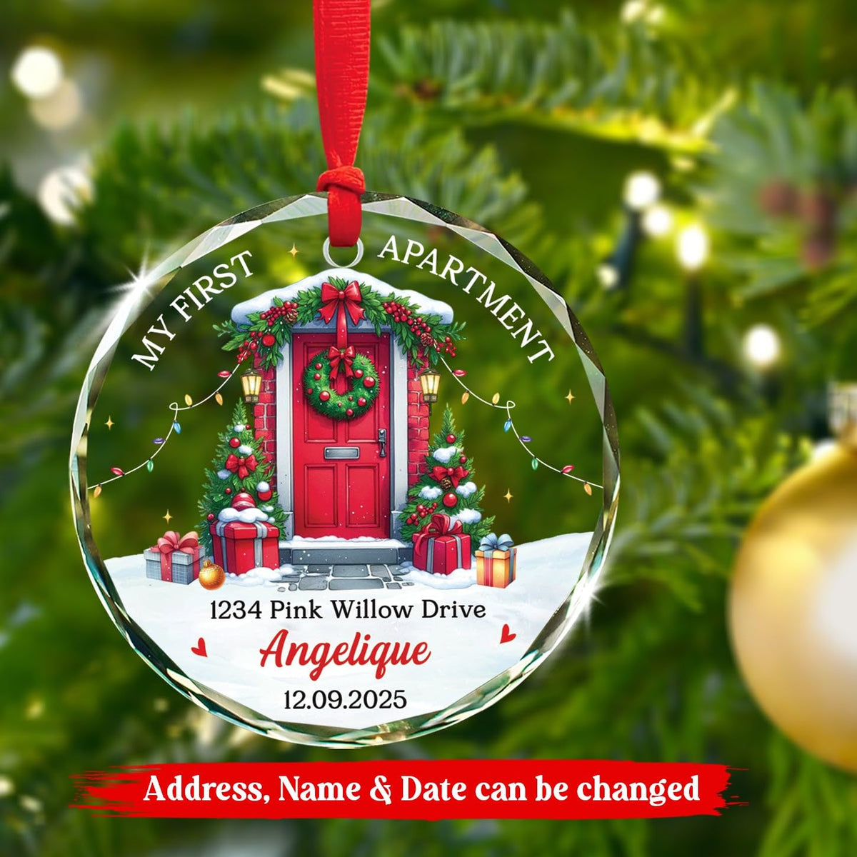 Glass Ornament Christmas 2026 C452782