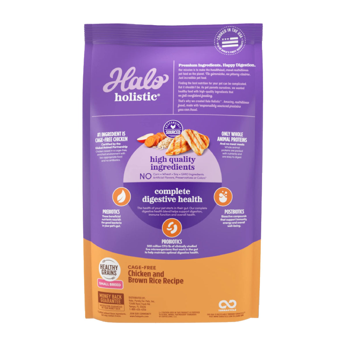 Small Breed Chicken & Brown Rice Dog Food 3.5 lb G167947