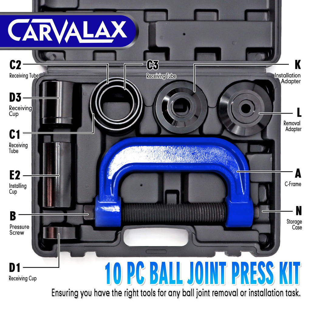 10-Piece Ball Joint Press Kit H97127
