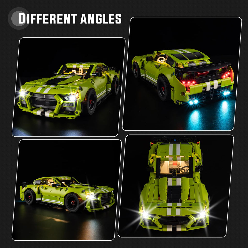 Light Kit Compatible with Technic Car, Lighting Accessories for Display G62508
