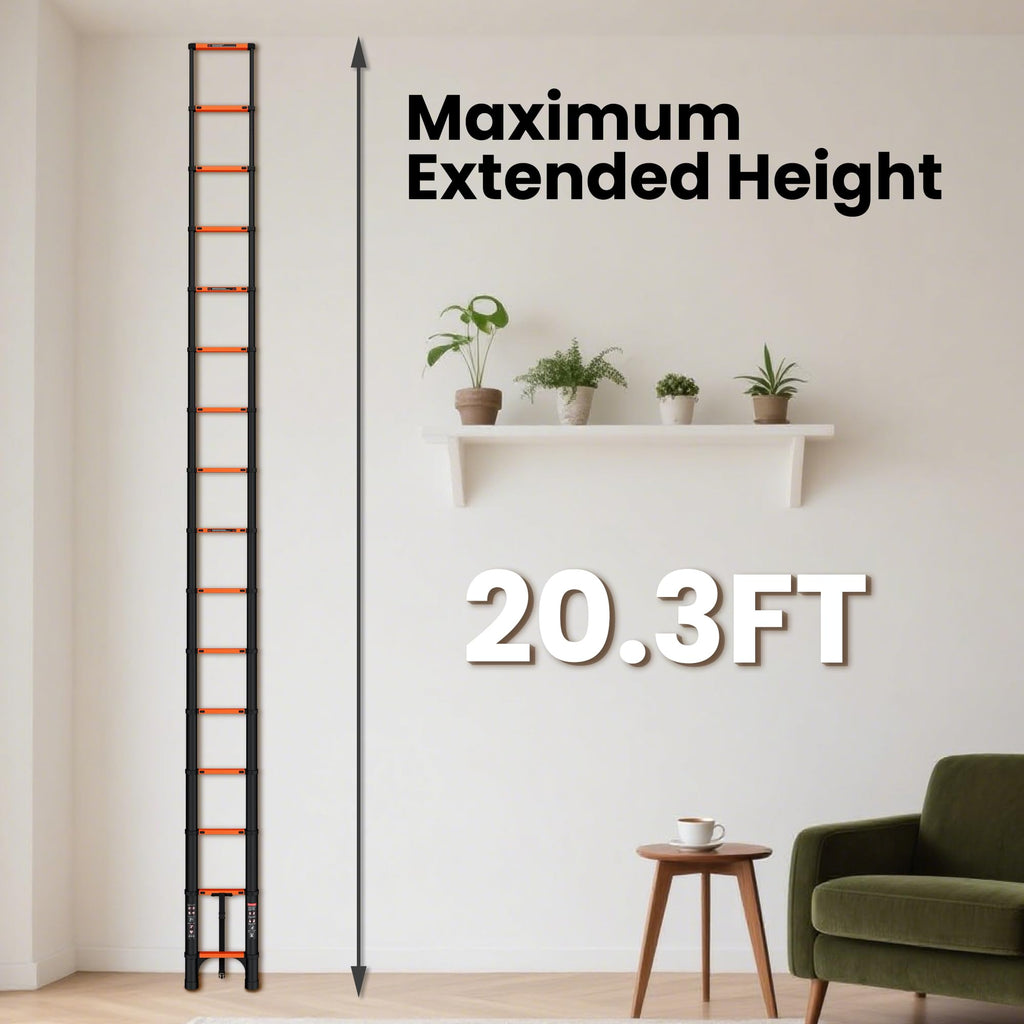 Telescoping Ladder 20.3 FT R464