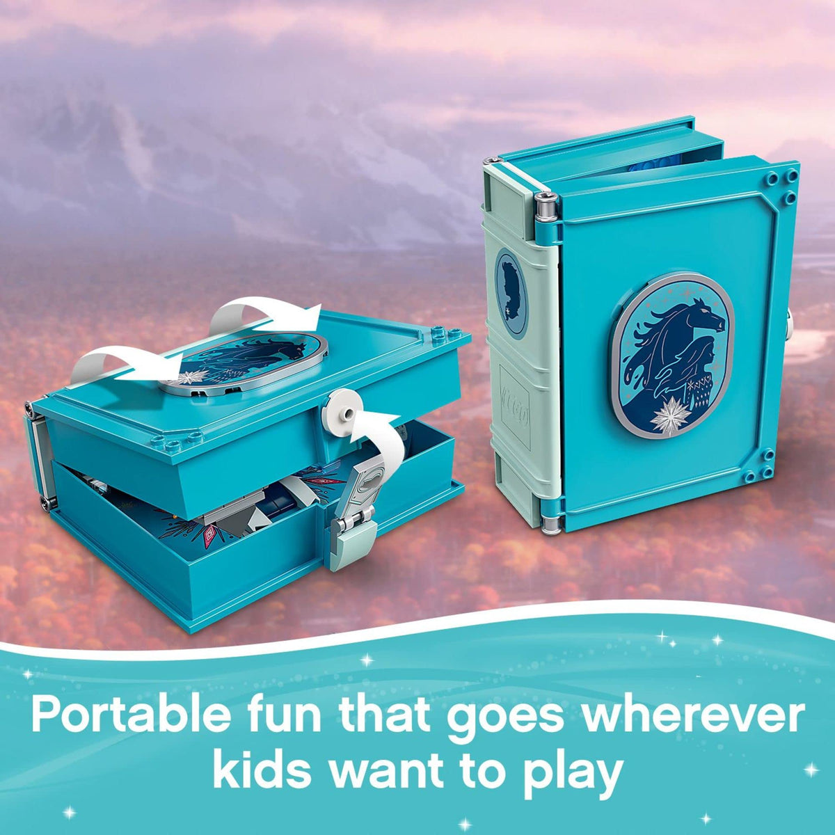 Frozen Building Toy Set with Micro Dolls and Olaf Figure U5676