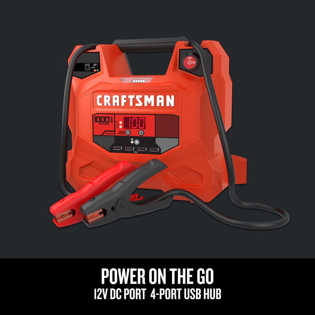 Car Battery Jump Starter and Portable Power Station F612