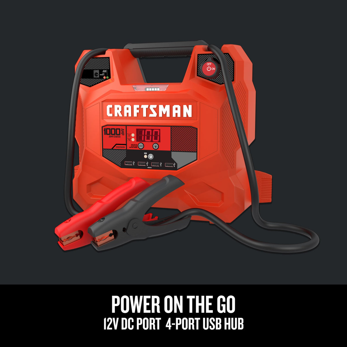 Car Battery Jump Starter and Portable Power Station F612