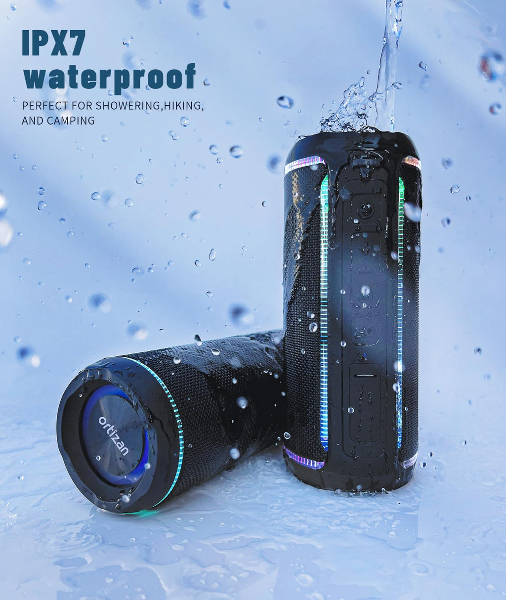 Black Portable Bluetooth Speaker W521585