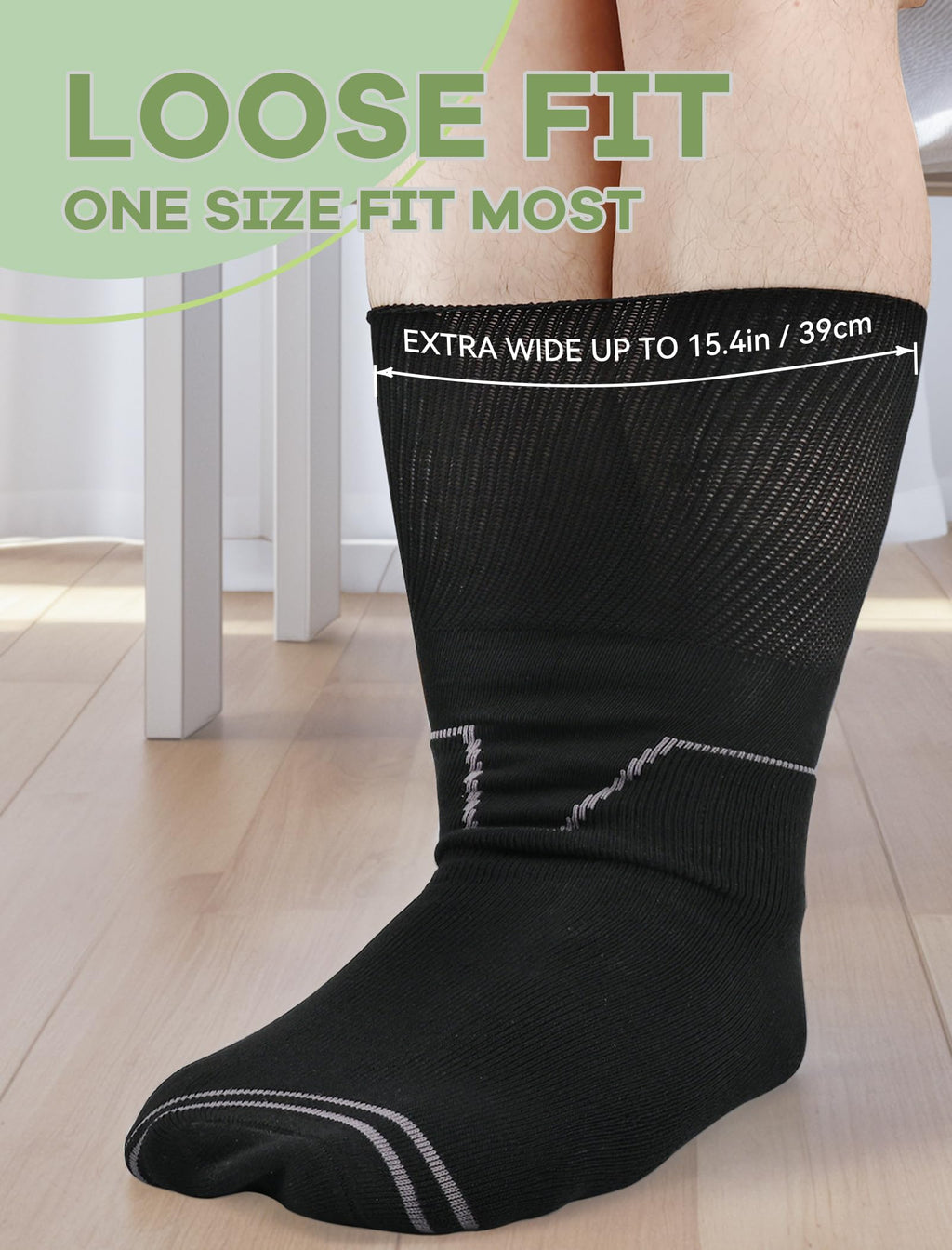 Bamboo Viscose Lightweight Socks 2 Pairs O834