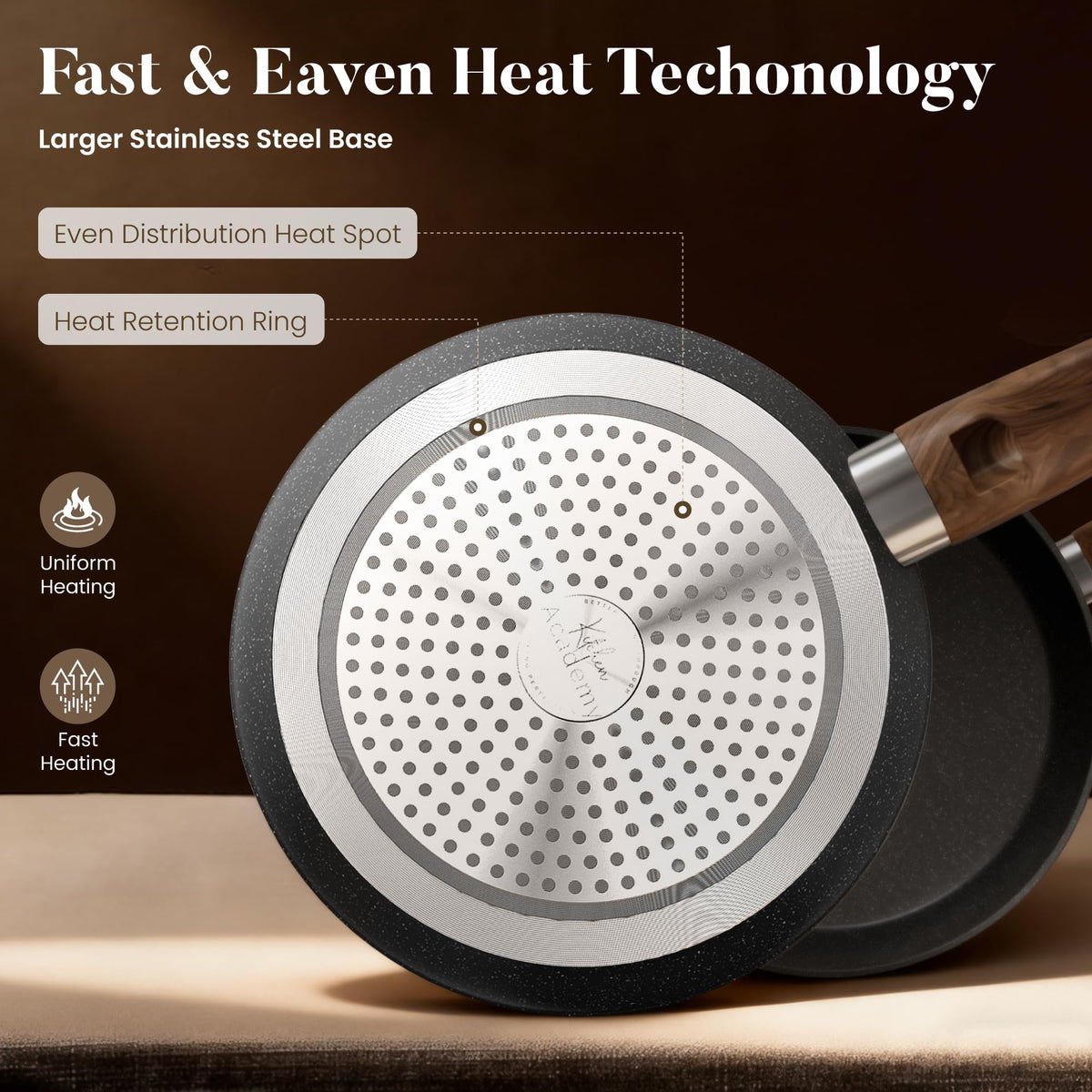 12 Pcs Non Stick Induction Cookware Set R42856