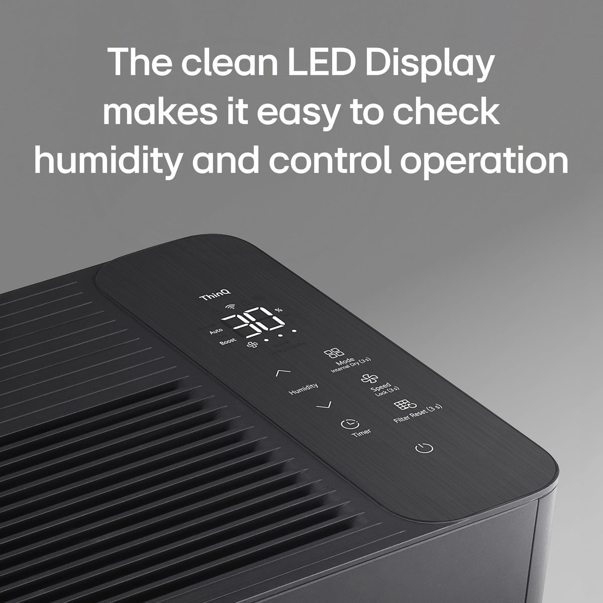 50 Pint/day WiFi Dehumidifier with Drain Hose J69892