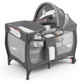 4-in-1 Pack and Play with Bassinet, Gray W8002