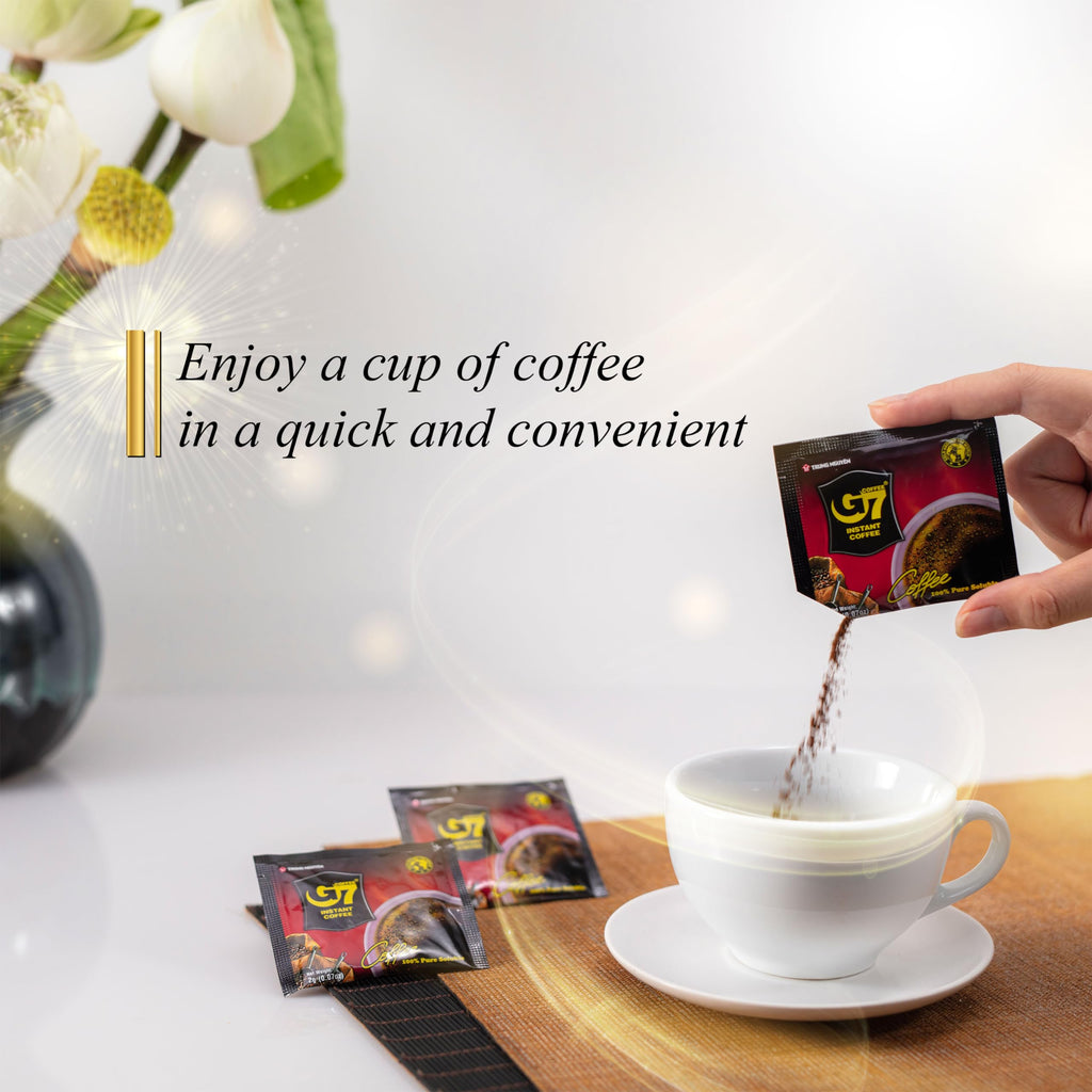 Black Instant Coffee 200 Sachets H7918
