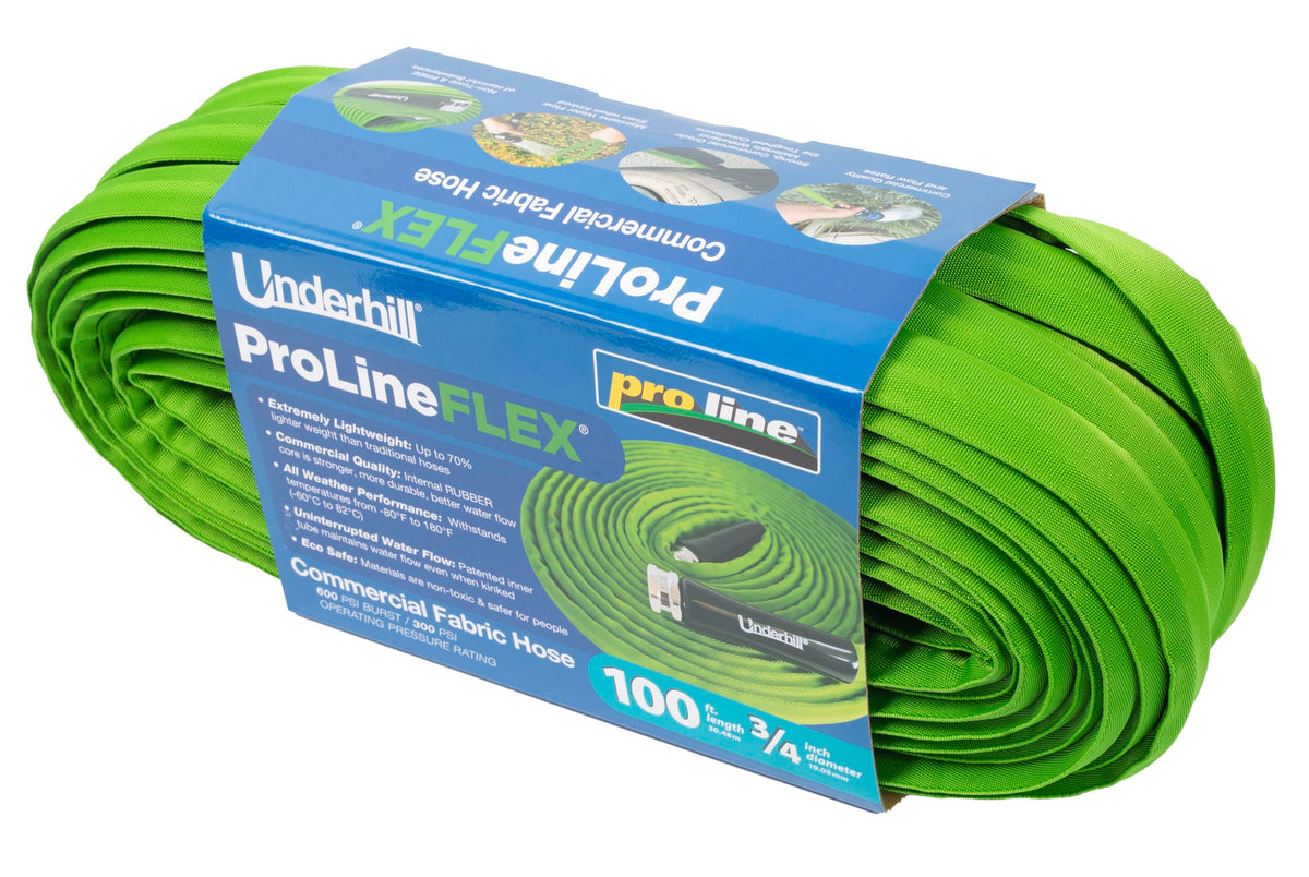 Flexible Rubber Core Garden Water Hose 3/4 Inch x 100 ft B4054
