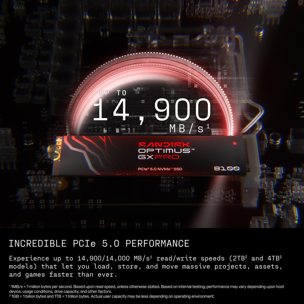 4TB PCIe 5.0 NVMe M.2 2280 SSD F720
