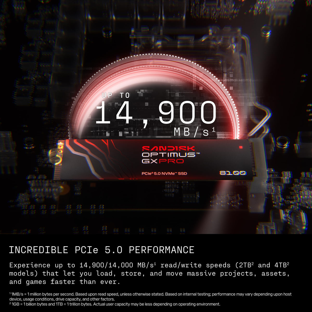 4TB PCIe 5.0 NVMe M.2 2280 SSD F720