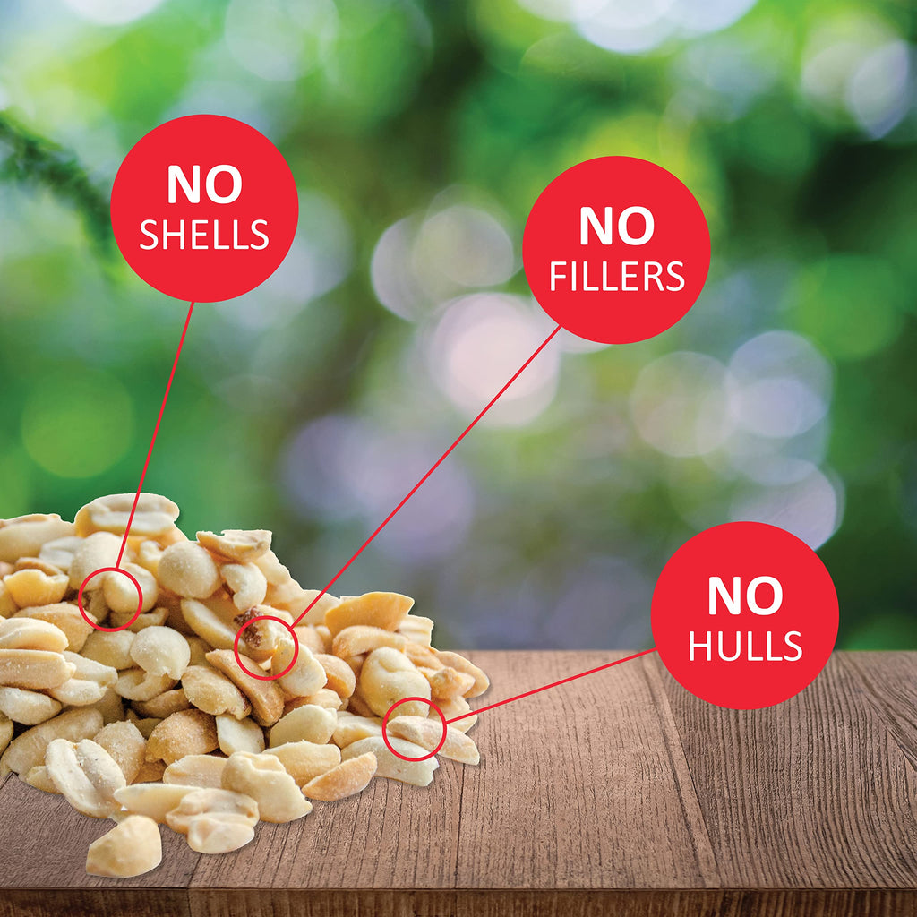 Woodpecker Wild Bird Seed 20 lb & Peanut Pieces 15 lb Nut & Fruit Mix F160977