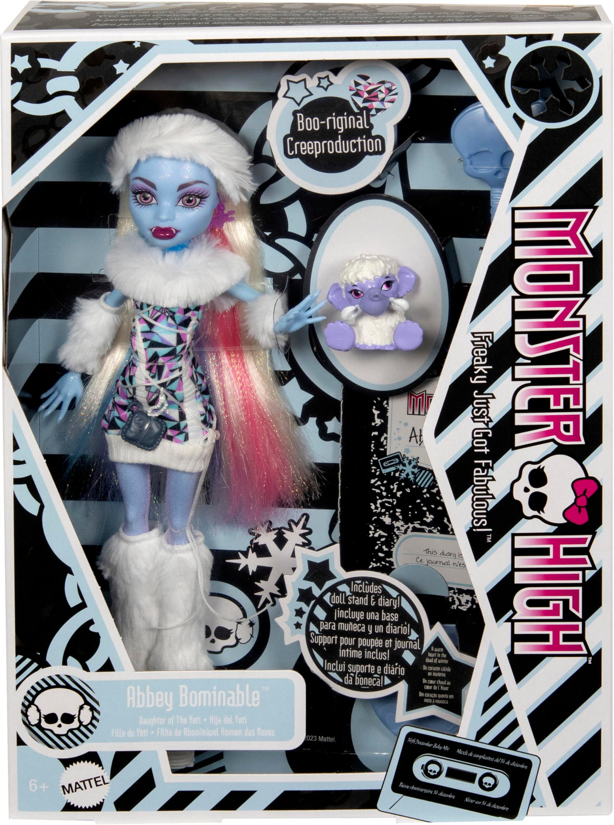 Monster High Doll with Doll Stand, Diary & Pet S945
