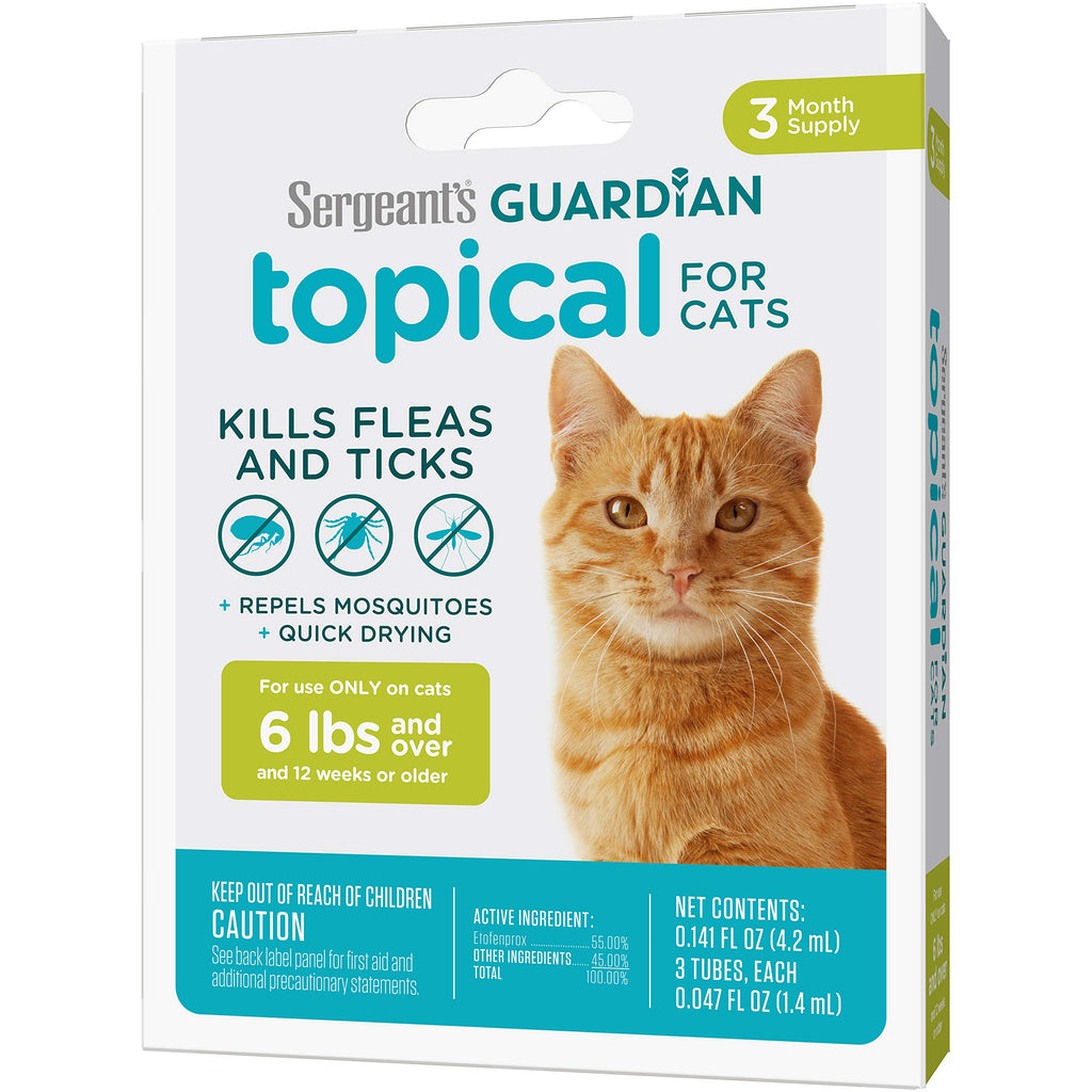 Flea & Tick Topical Cats 3-Month G4247