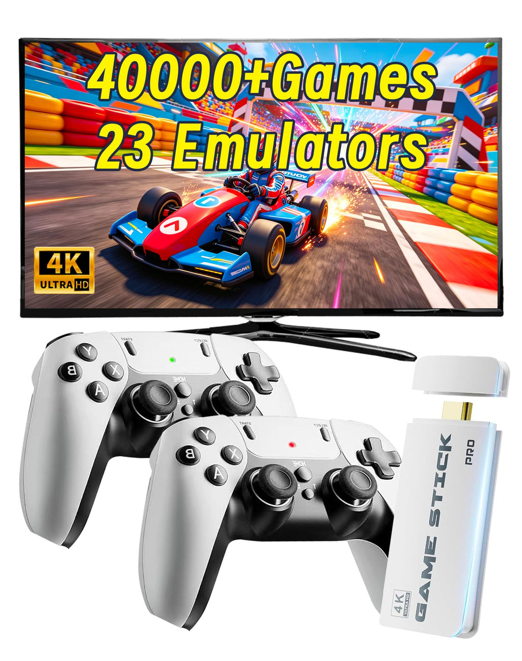 Retro Gaming Console Stick with 4K HDMI H673