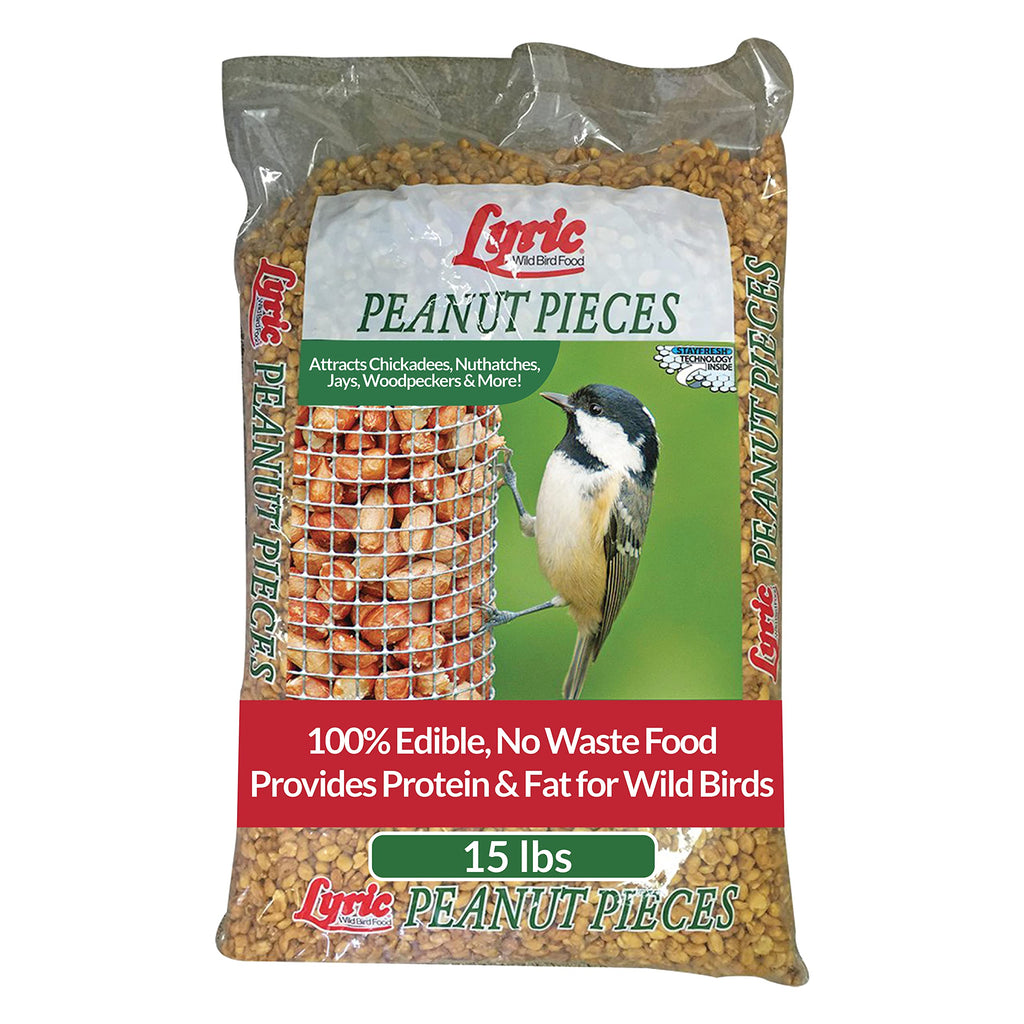 Woodpecker Wild Bird Seed 20 lb & Peanut Pieces 15 lb Nut & Fruit Mix F160977