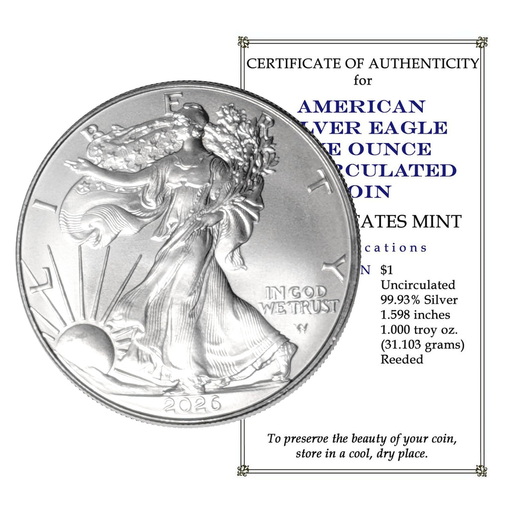 1 oz Silver Eagle Uncirculated X992
