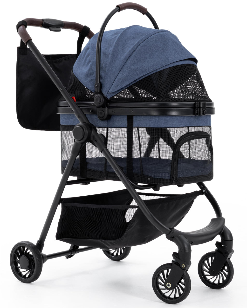 Foldable Pet Stroller with Detachable Carrier G564