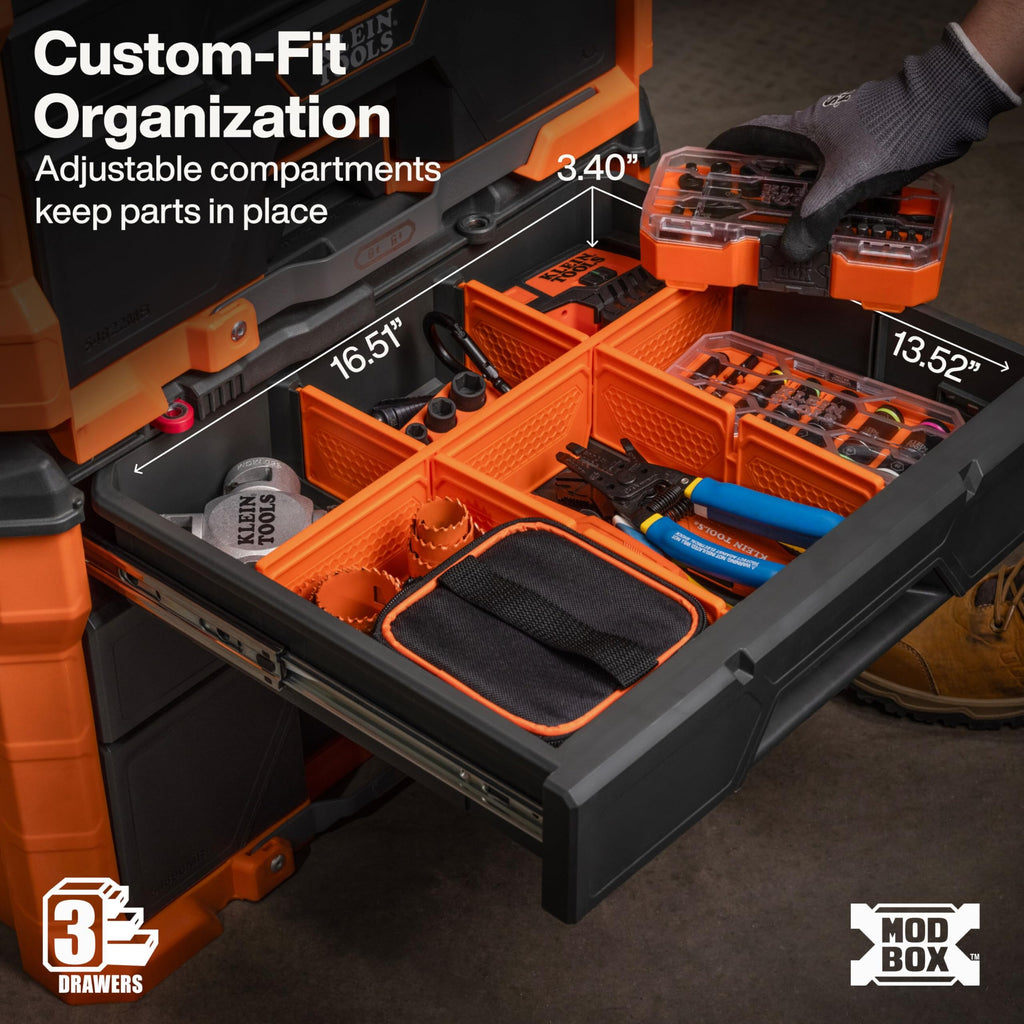 Three Drawer Rolling Toolbox B73655
