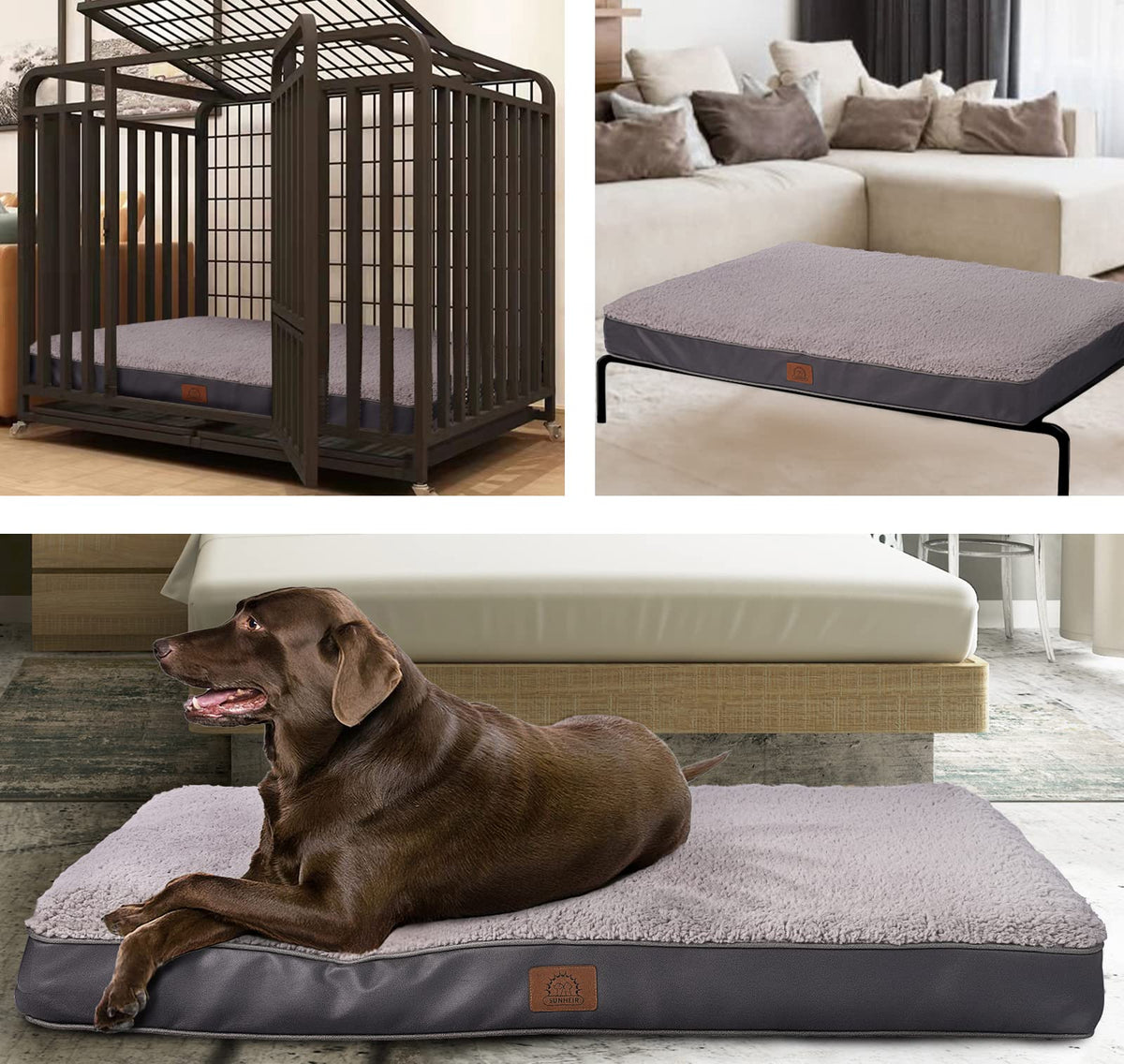 Washable Orthopedic Large Dog Bed Y669