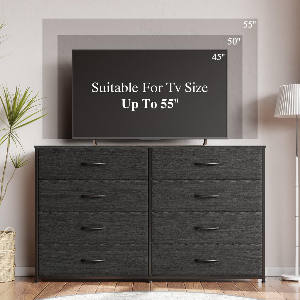 Wide 8 Drawer Dresser G6948