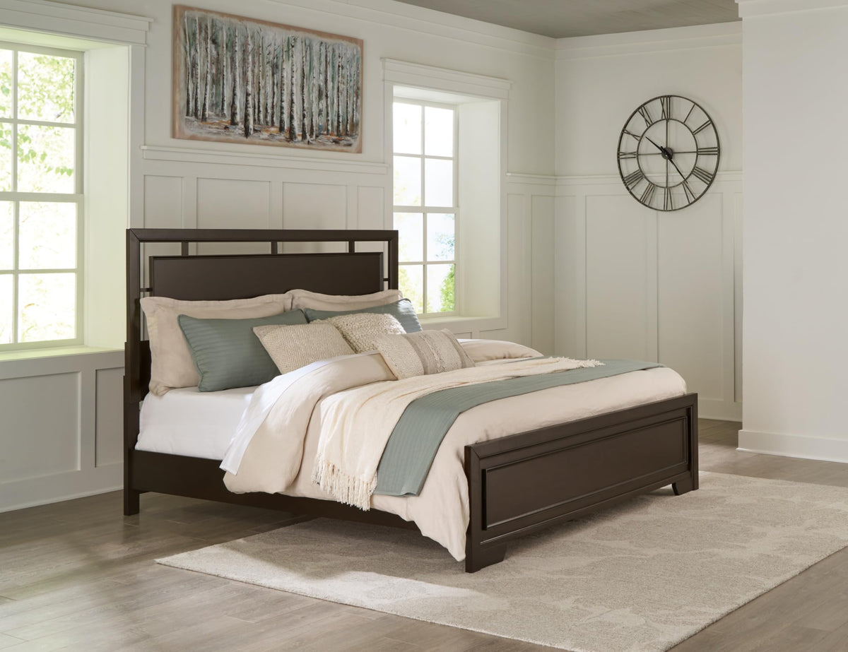 California King Panel Bed B5998