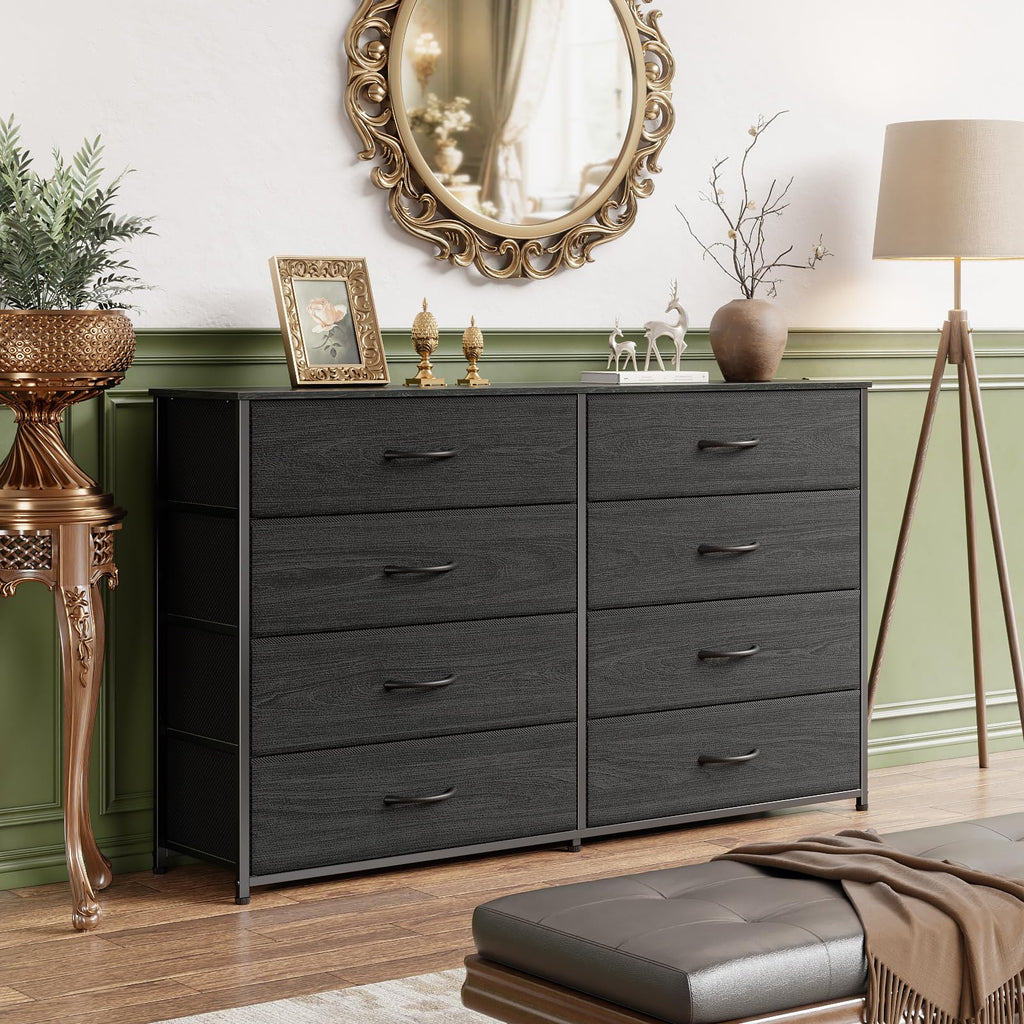 Wide 8 Drawer Dresser G6948