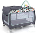 4 in 1 Pack and Play Portable Baby Playard with Bassinet D22288