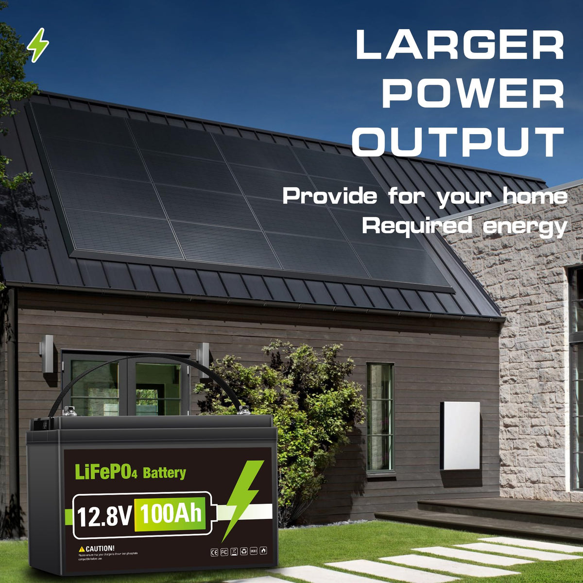 12V 100AH LiFePO4 Lithium Battery X6022