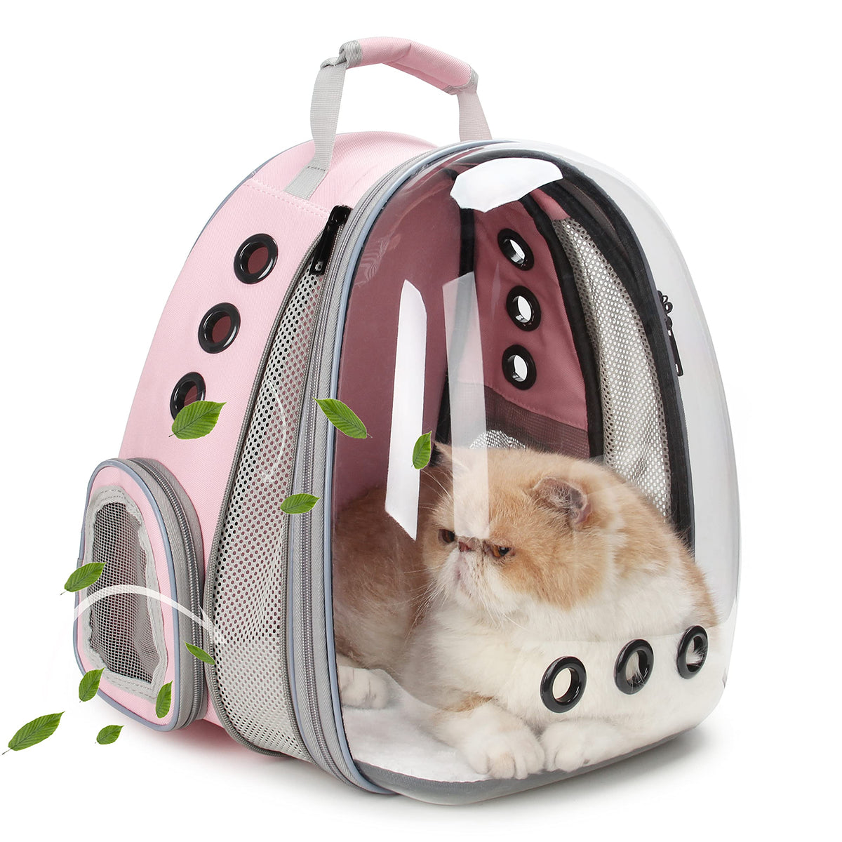 Expandable Cat Backpack with Mini Fan I520