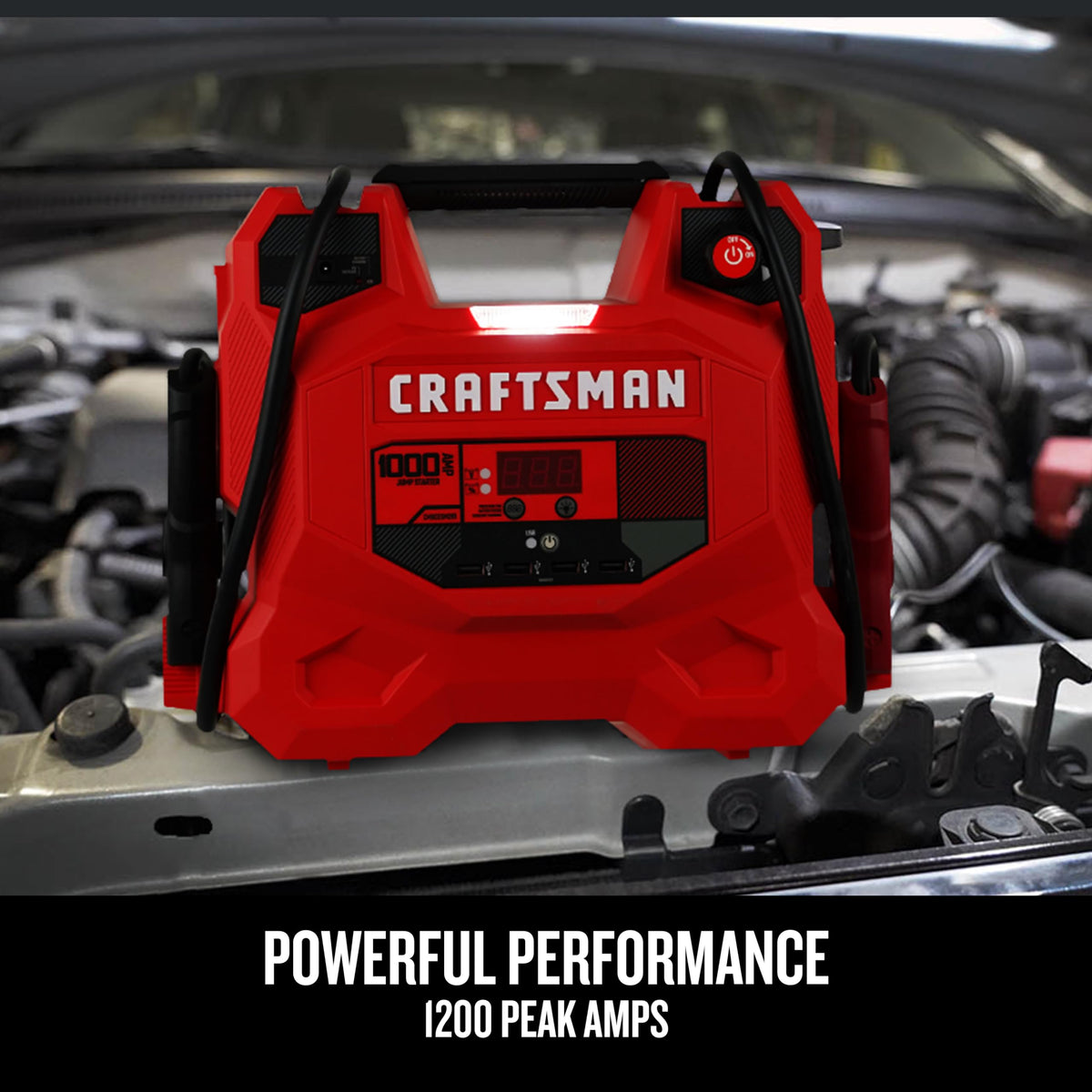 Car Battery Jump Starter and Portable Power Station F612