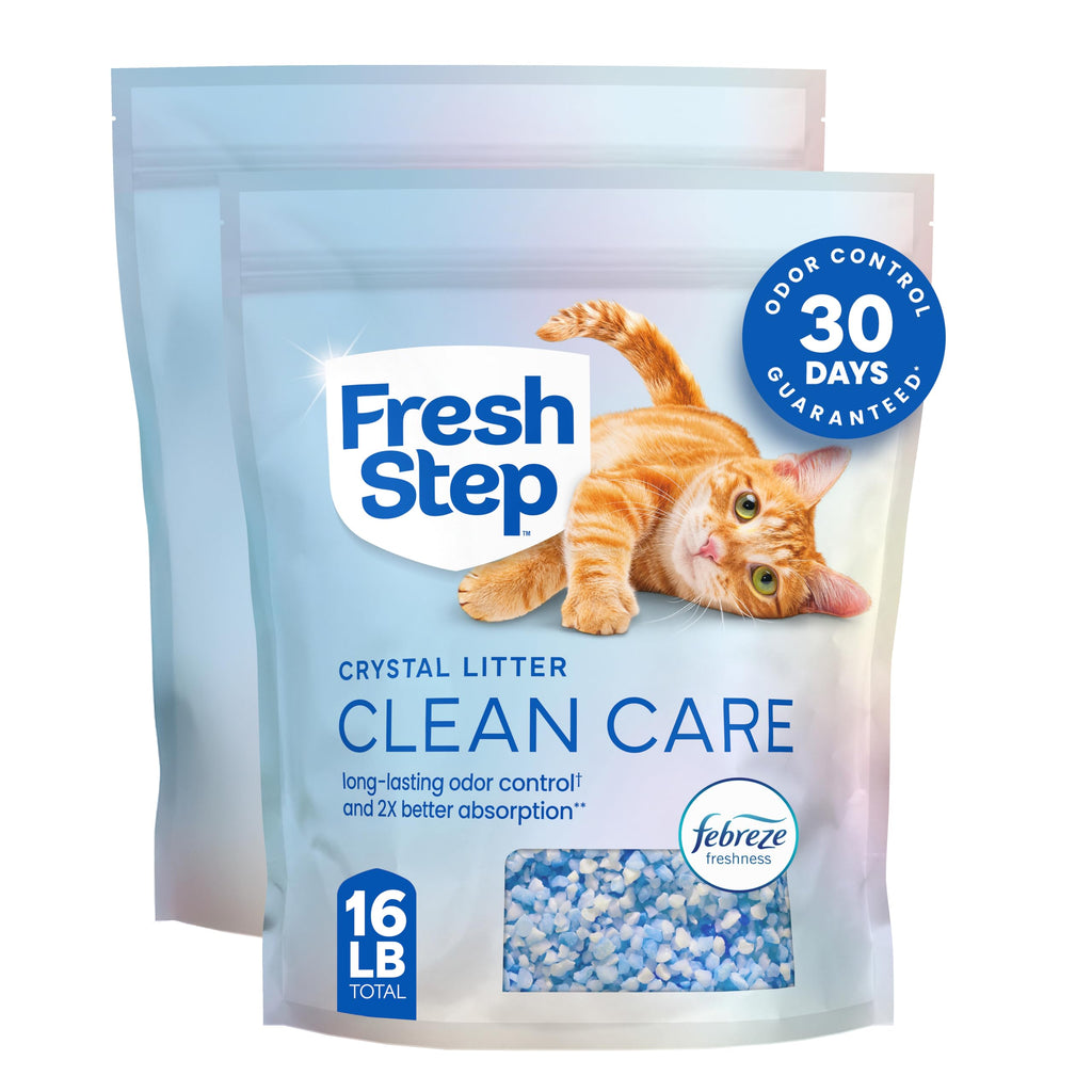 8 lb. 2 Pk Crystal Cat Litter X17609