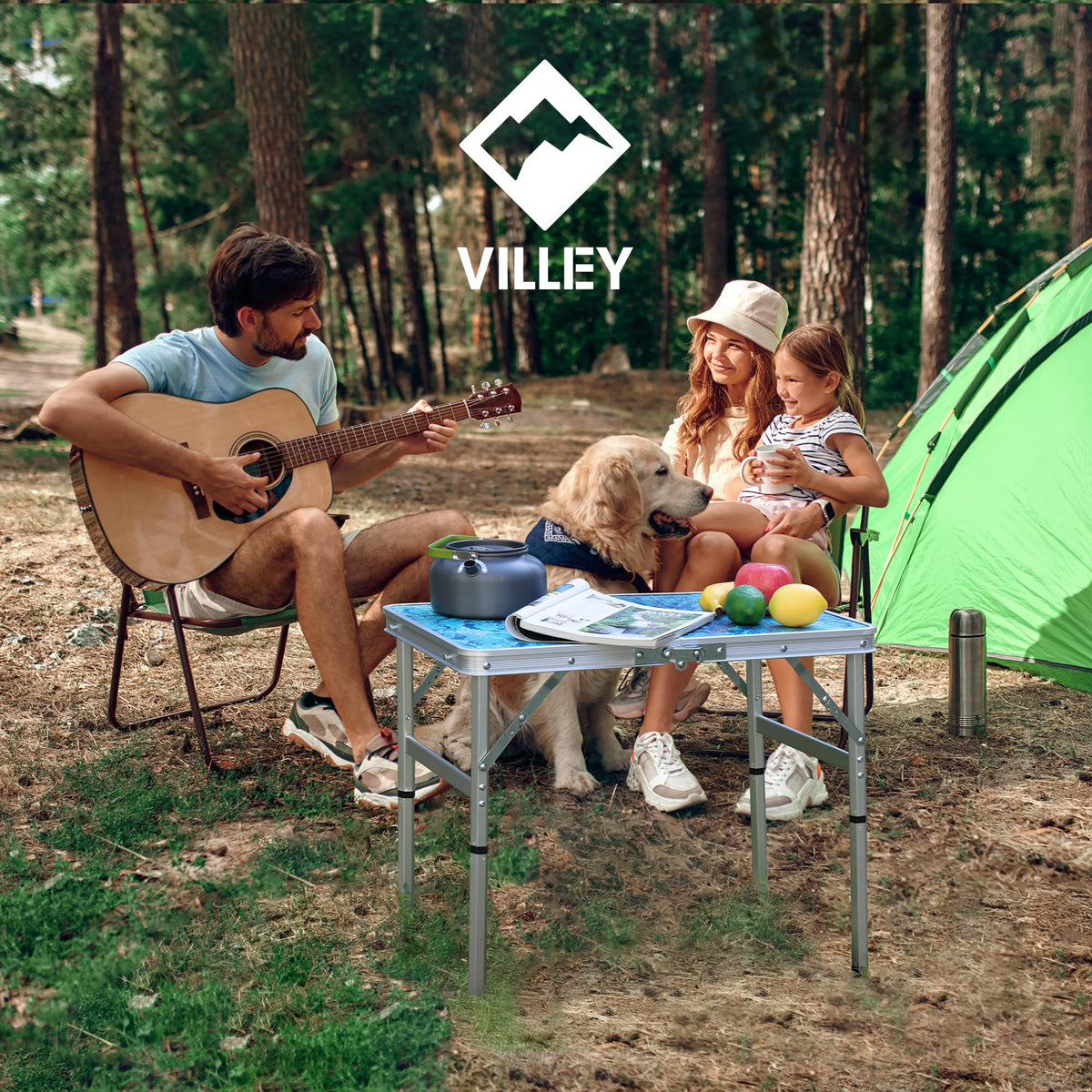 Folding Camping Table 2FT V171385