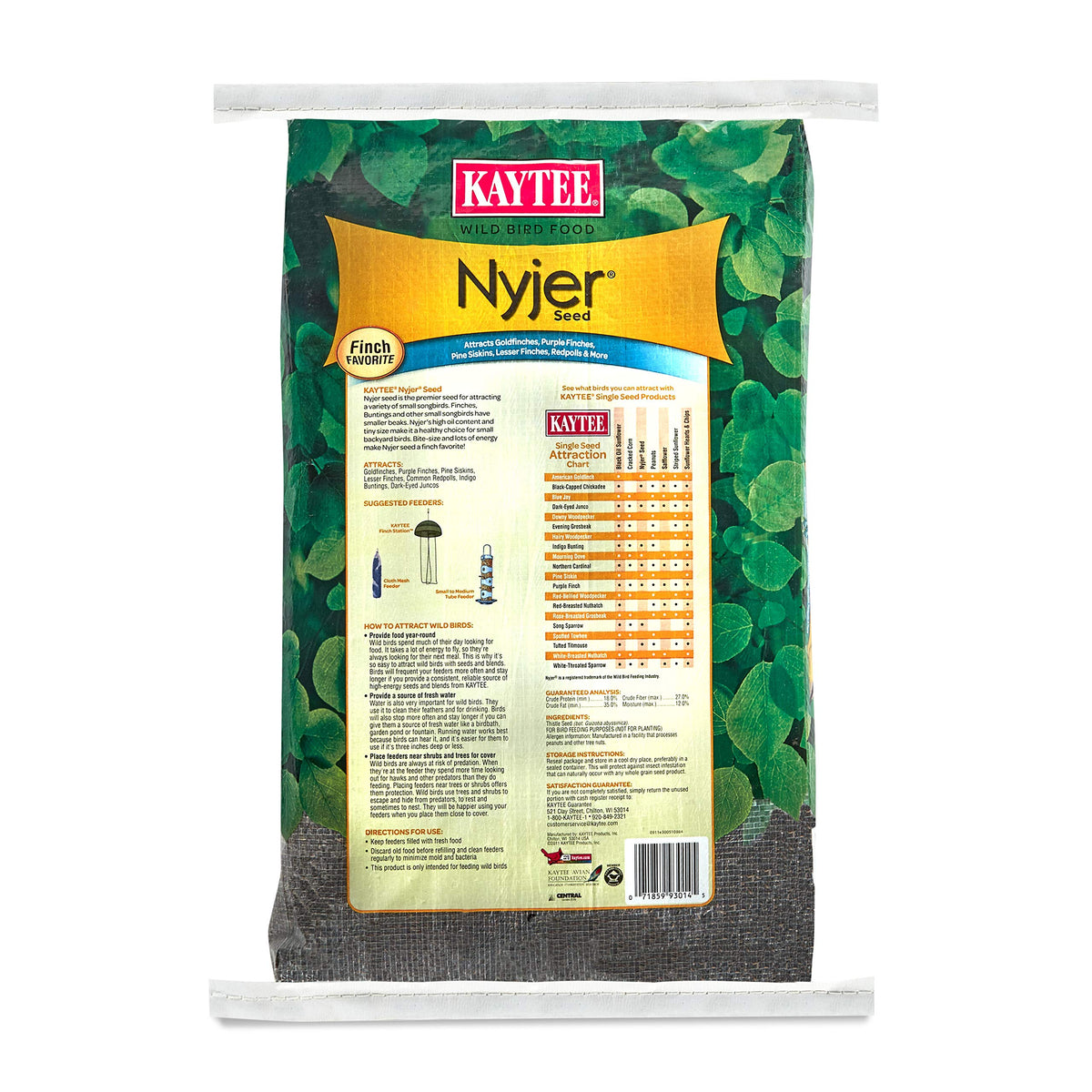 Nyjer Seed for Finches & Other Wild Birds, 20 Pounds C28069