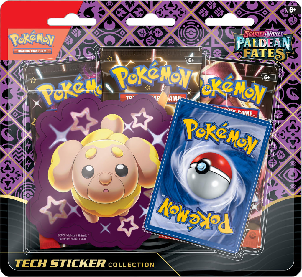 Pokemon Scarlet & Violet Paldean Fates Tech Sticker Collection G842