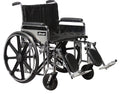 Black 22 Inch Bariatric Wheelchair N76544